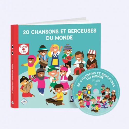 Couverture de 20 chansons et berceuses du monde