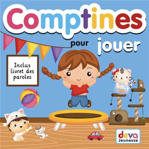 Couverture de Comptines pour jouer