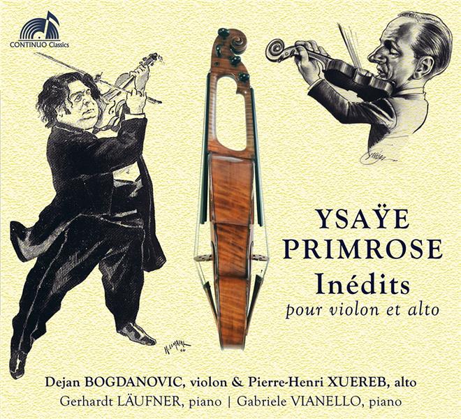 Inédits pour violon et alto / Eugène Ysaÿe | Ysaÿe, Eugène (1858-1931). Composition