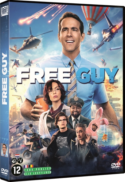 Free Guy / Shawn Levy, réal. ; Ryan Reynolds, Jodie Comer, Lil Rel Howery, [et al], act. | 
