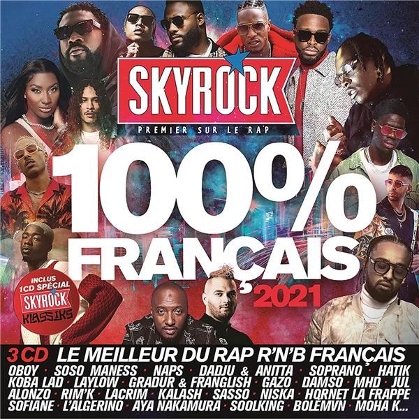 Couverture de Skyrock 100% français 2021