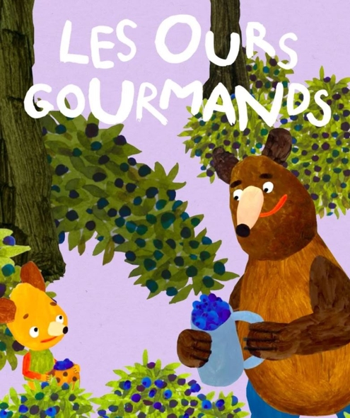 Les Ours gourmands / série animée de Katerina Karhánková, Alexandra Májová | Karhánková , Katerina . Metteur en scène ou réalisateur