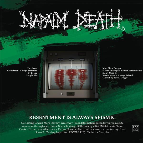Resentment is always seismic : a final throw of throes | Napalm Death. Musicien
