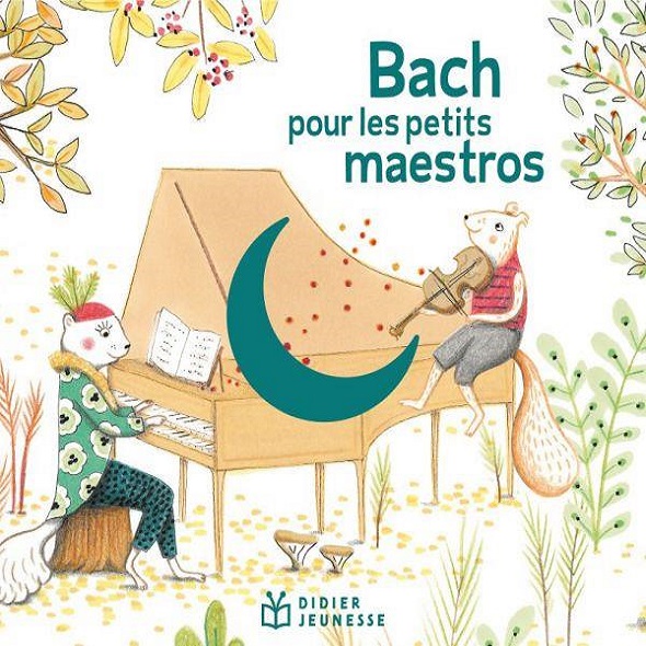 Couverture de Bach pour les petits maestros