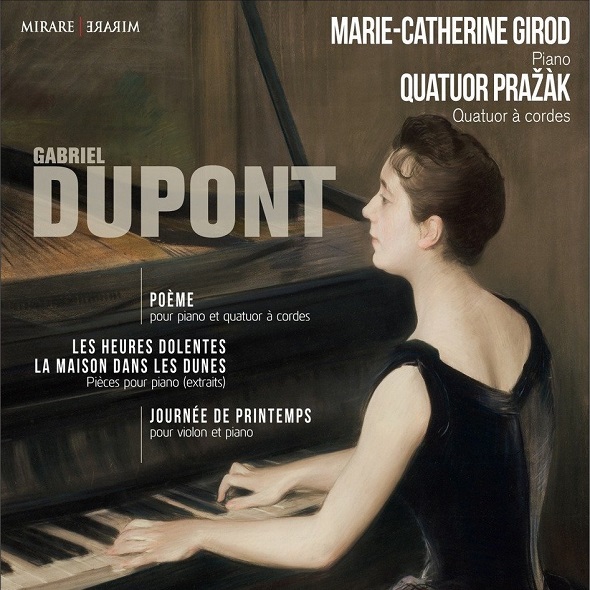 Poème : pour piano et quatuor à cordes. La maison dans les dunes : pièces pour piano : extraits : pour violon et piano | Gabriel Dupont (1878-1914). Compositeur