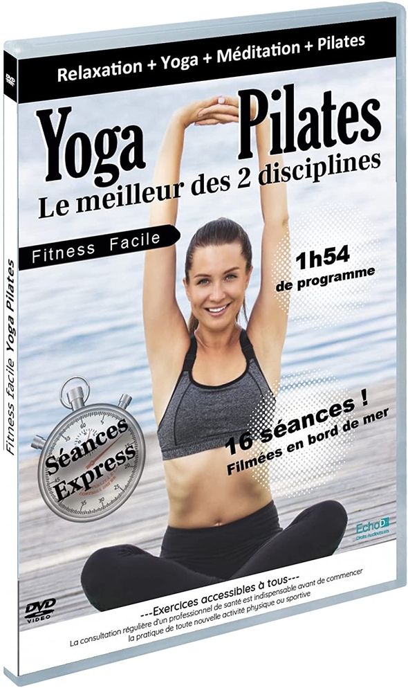 Couverture de Yoga : Pilates : DVD Fitness facile