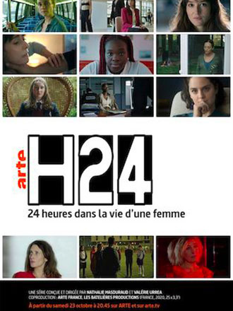 H24 : 24 heures dans la vie d'une femme / Film de Clémence Poésy, Valérie Urréa, Charlotte Abramow, Marie-Castille Mention-Schaar, Nora Fingscheidt | Poésy , Clémence . Metteur en scène ou réalisateur