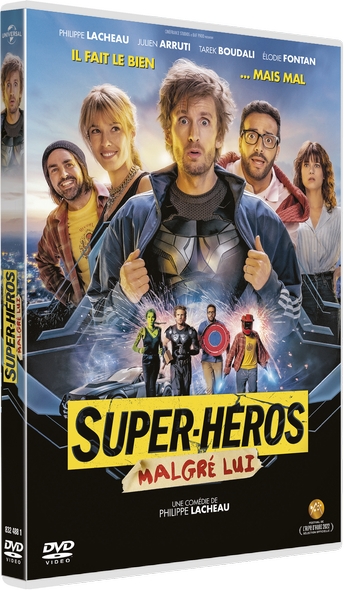 Super-héros malgré lui / Film de Philippe Lacheau | Lacheau, Philippe (1980-....). Metteur en scène ou réalisateur. Scénariste