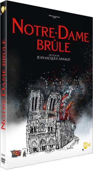 Couverture de Notre-Dame brûle