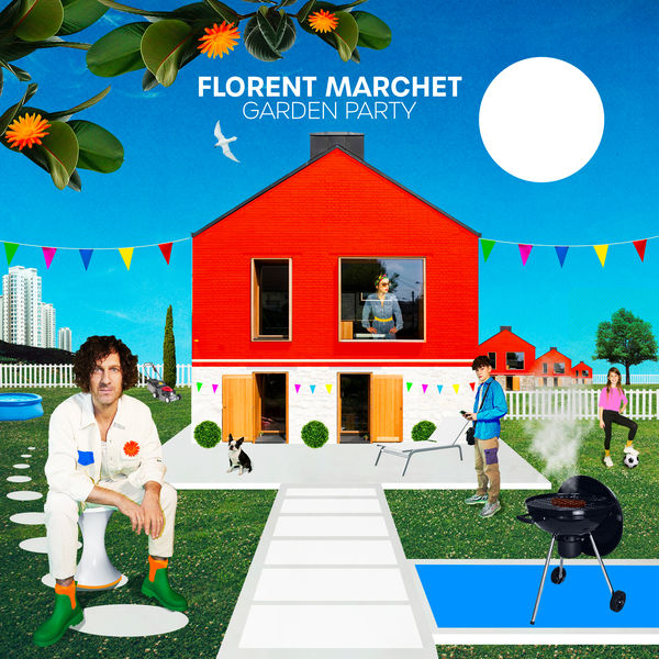 Garden party / Florent Marchet | Marchet, Florent (1975-....). Paroles. Composition. Chant. Piano. Harmonium. Guitare. Banjo. Clavier - non spécifié. Basse électrique. Synthétiseur. Marimba. Vibraphone