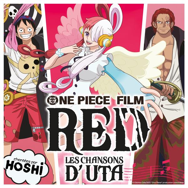 Couverture de One piece film : red : les chansons d'Uta