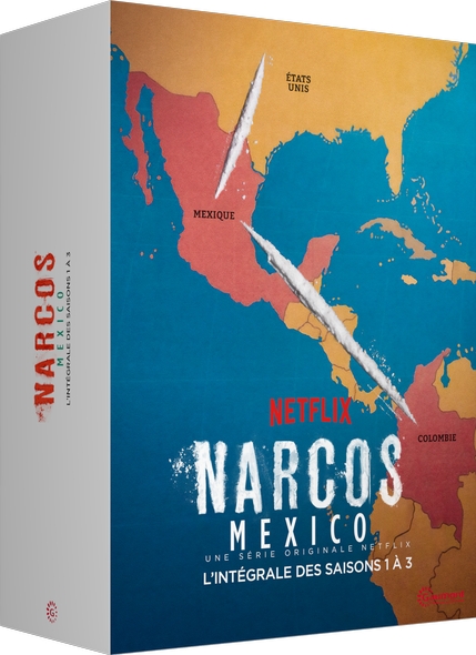 Narcos : Mexico : 4 DVD = Narcos: Mexico / Josef Kubota Wladyka, Andrés Baiz, Amat Escalante, Alonso Ruizpalacios, Marcela Said, réal. | Kubota wladyka, Josef. Réalisateur