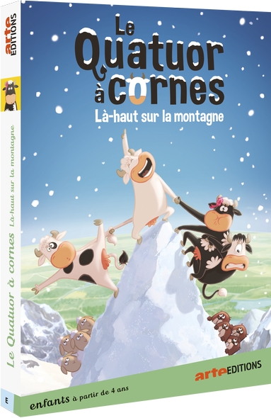 Le Quatuor à cornes : Là-haut sur la montagne / Film de Benjamin Botella, Emmanuelle Gorgiard, Arnaud Demuynck | Botella, Benjamin. Metteur en scène ou réalisateur. Scénariste