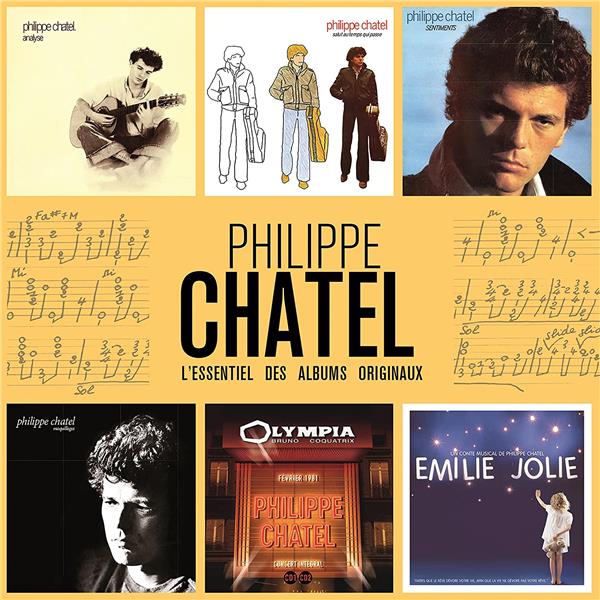 Philippe Chatel : l'essentiel des albums originaux | Philippe Chatel (1948-2021). Chanteur