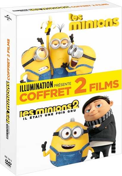 Couverture de Les Minions + Les Minions 2 - Il était une fois Gru