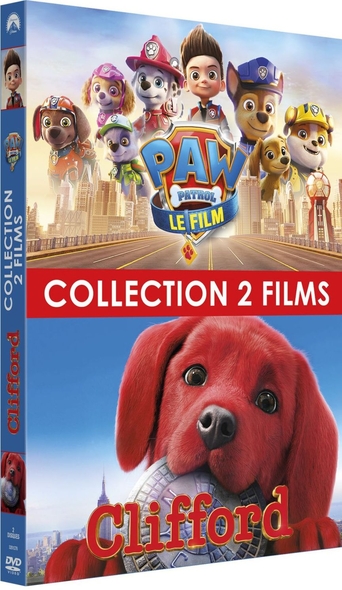 Couverture de Coffret de wouf : Paw Patrol - Le film : La Pat' Patrouille + Clifford