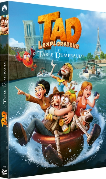 Tad l'explorateur et la Table d'Émeraude / film d'animation de Enrique Gato | Gato, Enrique. Metteur en scène ou réalisateur