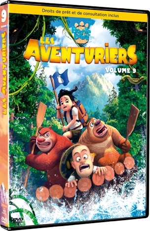 Couverture de Ours Boonie (Les) : Les Aventuriers : Volume 9