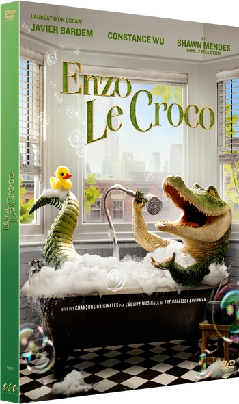 Couverture de Enzo le croco