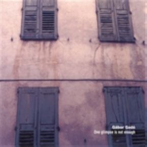 One glimpse is not enough | Gabor Gado. Interprète