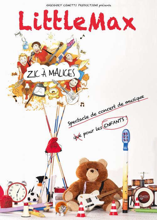 Little Max : Zic à malices : Spectacle de concert de musique pour les enfants !