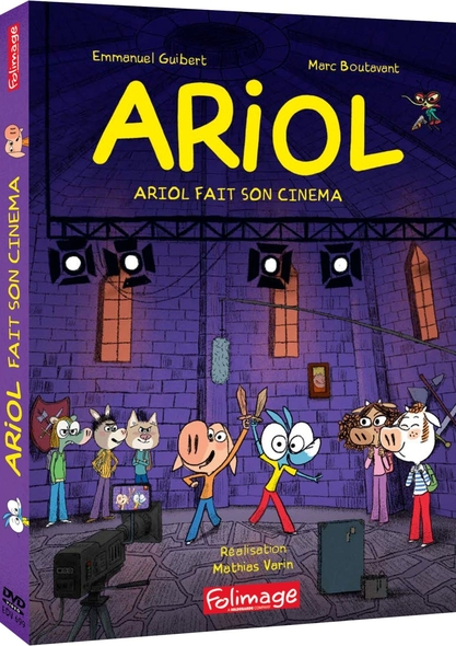 Ariol fait son cinéma / Film d'animation de Mathias Varin | Varin , Mathias . Metteur en scène ou réalisateur