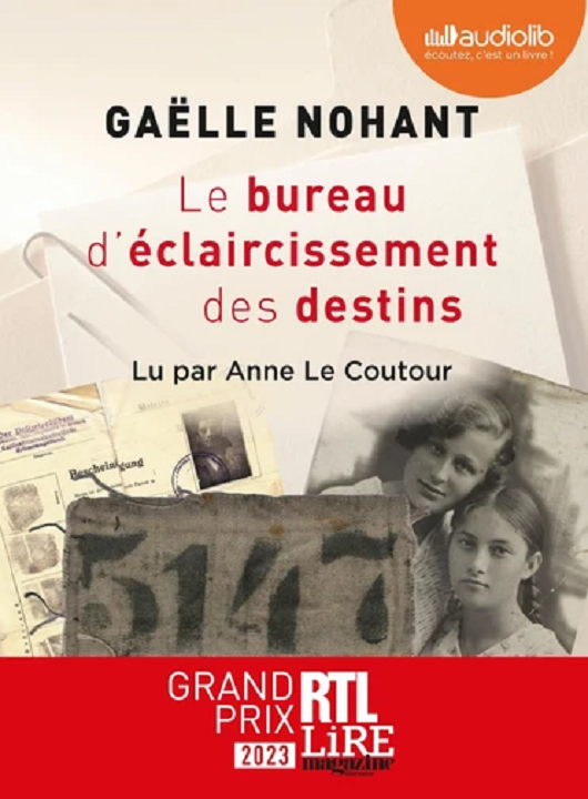 bureau d'éclaircissement des destins (Le) | Nohant, Gaëlle. Auteur de droits adaptés