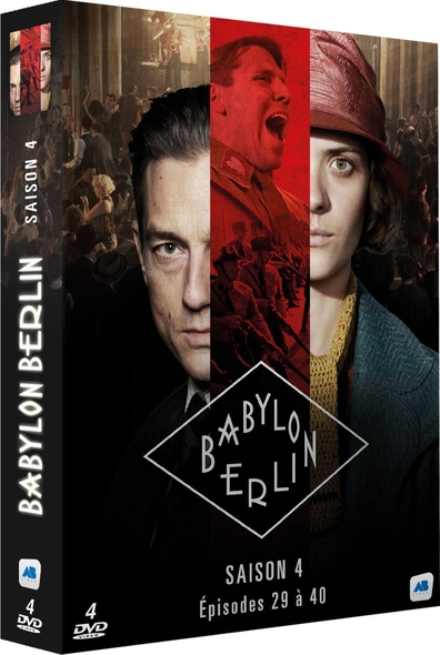 Babylon Berlin : Saison 4 : épisodes 29 à 31 / Série télévisée de Henk Handloegten, Tom Tykwer et Achim von Borries | Handloegten , Henk . Auteur. Metteur en scène ou réalisateur