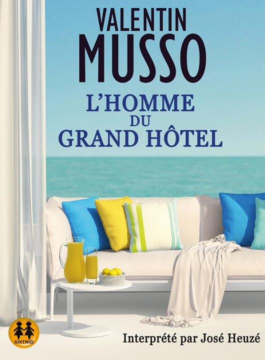 couverture de : L'homme du grand h&ocirc;tel (CD lu)