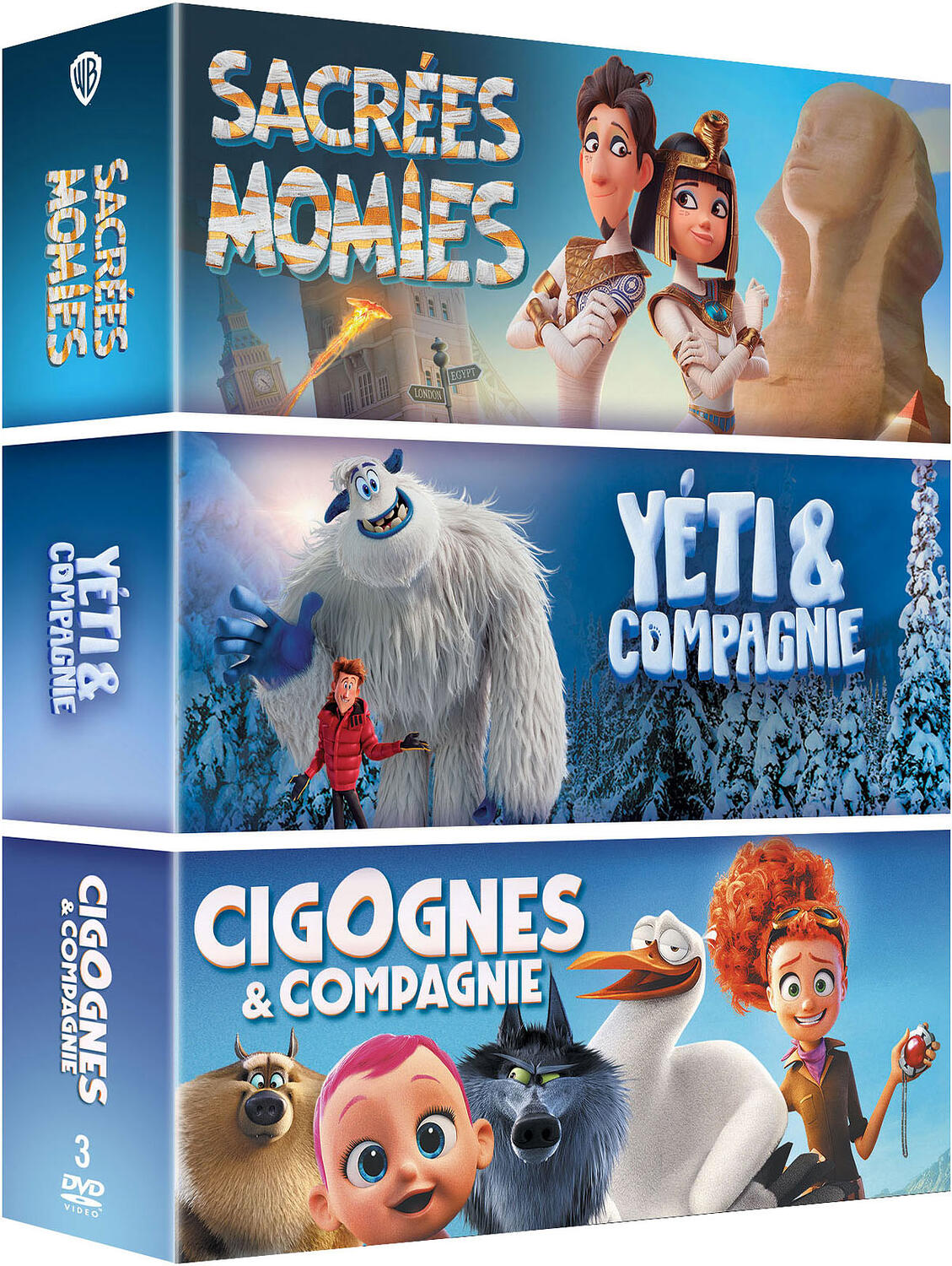 Animation - Coffret : Sacrées momies + Yéti & Compagnie + Cigognes et compagnie | Jesús Garcia Galocha, Juan. Metteur en scène ou réalisateur