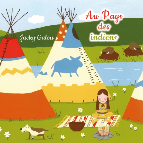 Couverture de Au pays des indiens