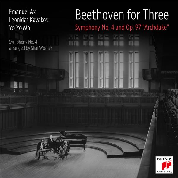 Beethoven for three : symphony No. 4 and Op. 97 "archduke"  | Beethoven, Ludwig van (1770-1827). Compositeur