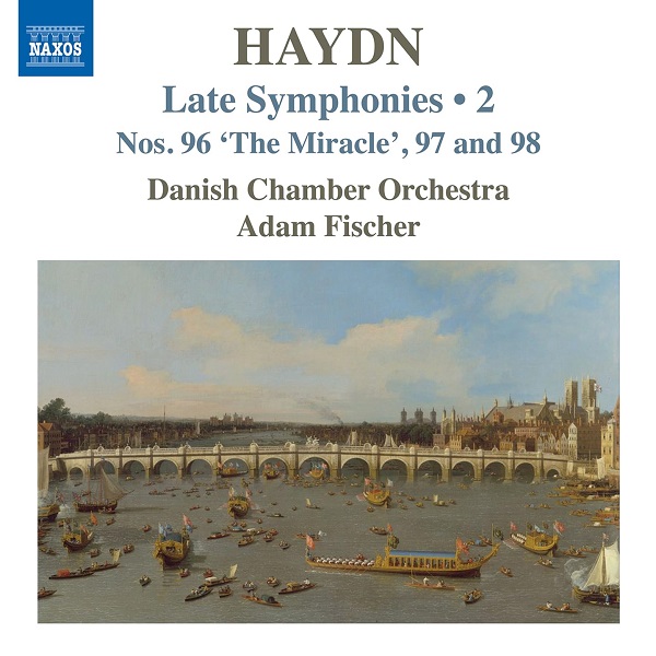 Late symphonies 2 Nos. 96 "the miracle", 97 and 98 | Joseph Haydn (1732-1809). Compositeur