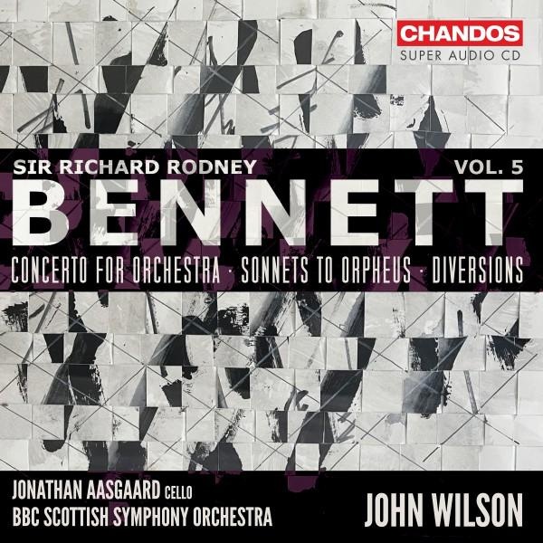 Concerto for orchestra - Sonnets to Orpheus - Diversions | Richard Rodney Bennett (1936-2012). Compositeur