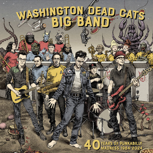 40 years of punkabilly madness 1984-2024 | Washington Dead Cats. Musicien