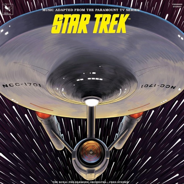 Star trek  : music adapted from the paramount TV series | Steiner, Fred (1923-2011). Compositeur