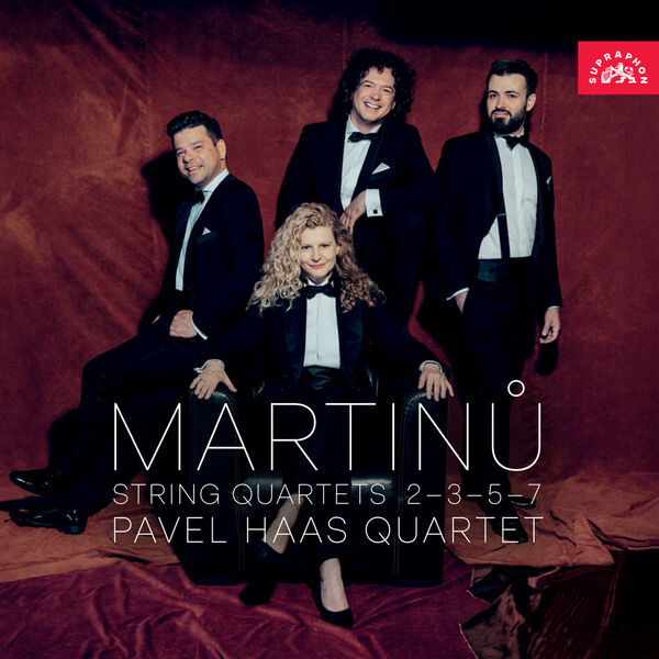 String quartets 2-3-5-7 | Bohuslav Martinu. Compositeur