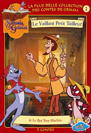 Couverture de Simsala Grimm n° volume 2 Le Vaillant petit tailleur et Le Roi truc-machin