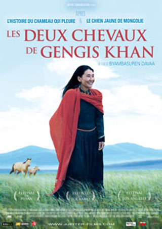 Les Deux chevaux de Gengis Khan / Film de Byambasuren Davaa | Davaa, Byambasuren. Metteur en scène ou réalisateur. Scénariste