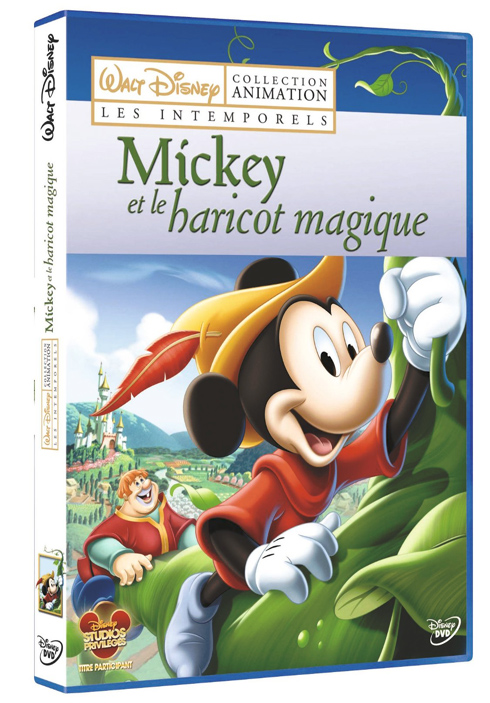 Mickey et le haricot magique / Films d'animation de Hamilton Luske, Bill Roberts, David Hand (et al.) | Luske, Hamilton. Metteur en scène ou réalisateur