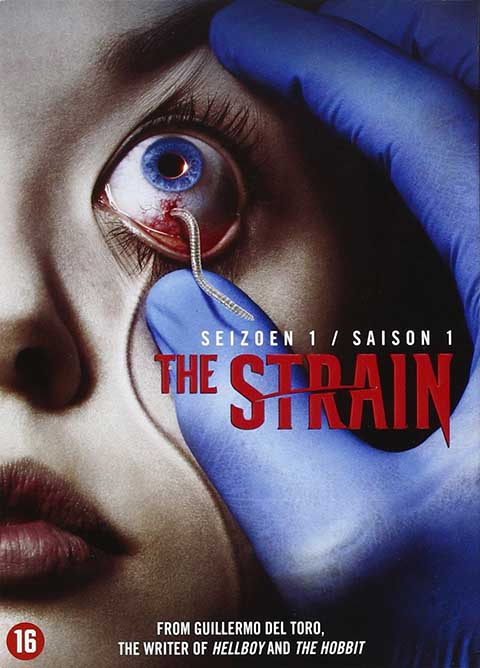 The Strain . Saison 1 = The Strain / Guillermo del Toro, Chuck Hogan, réal. | Del Toro, Guillermo. Antécédent bibliographique