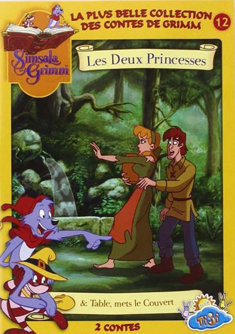 Couverture de Simsala Grimm n° volume 12 Les deux Princesses et Table, mets le couvert