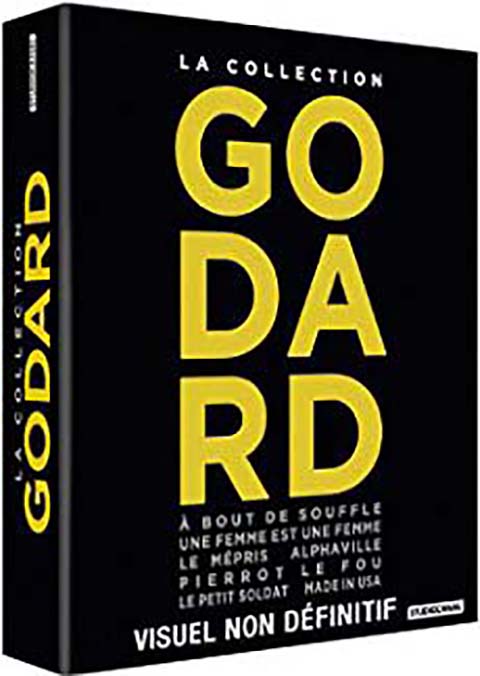 La Collection Godard : Une Femme est une femme + Alphaville + Pierrot le Fou + A bout de souffle + Le Mépris + Le Petit Soldat + Made in USA