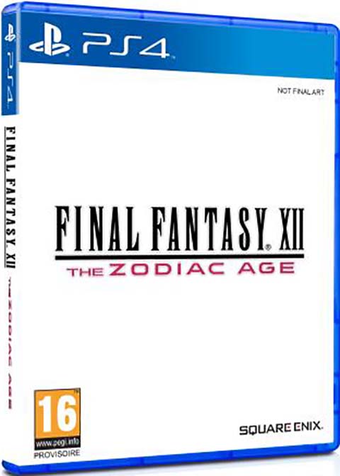 Final fantasy XII - The zodiac age - PS4 / developed by Square Enix co. | 