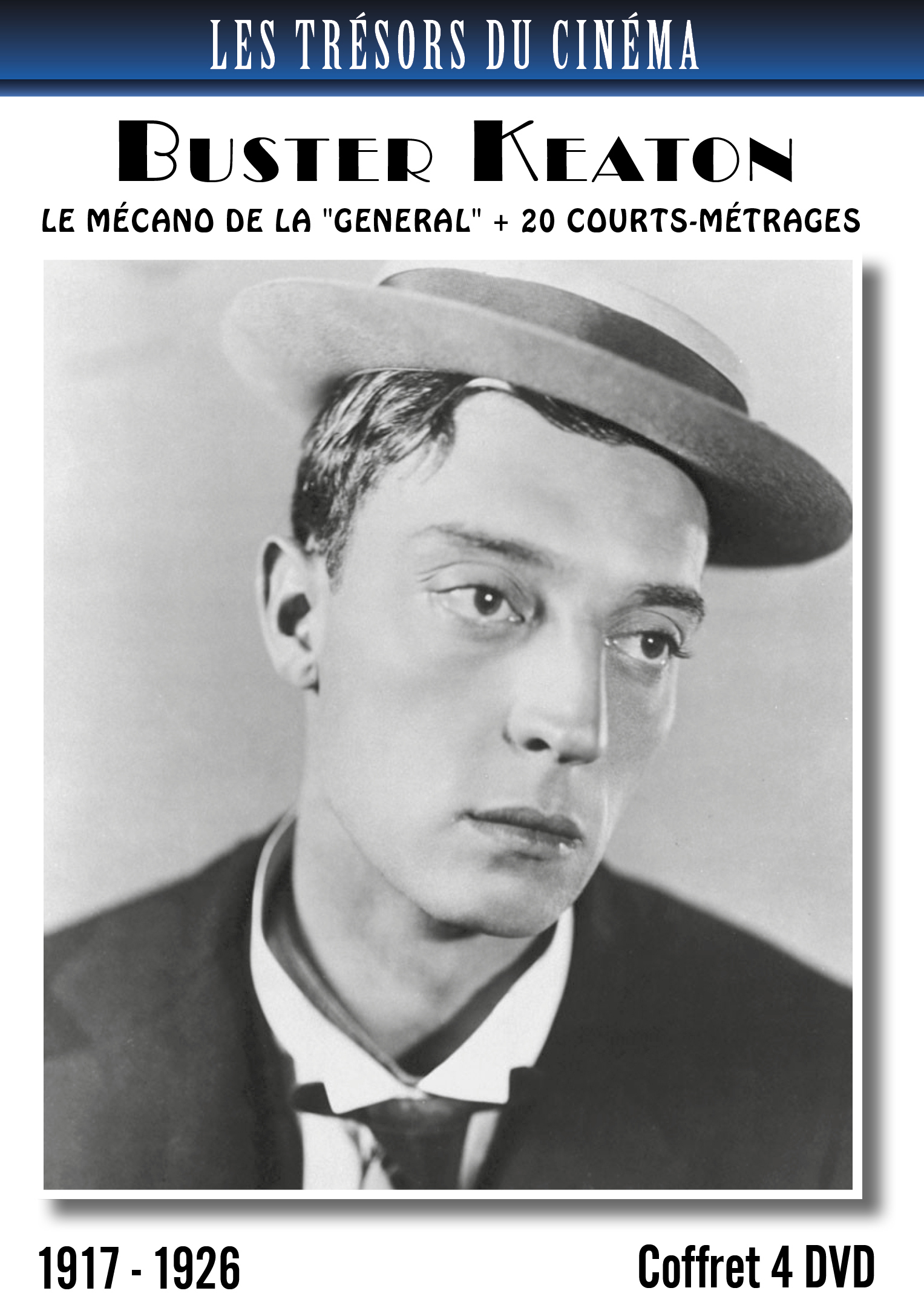 Buster Keaton : Le Mécano de la < General > + 20 courts-métrages (1917-1926) - Coffret 4 DVD