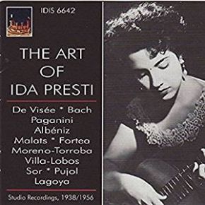 The art of Ida Presti : studio recordings 1938-1956 | Ida Presti (1924-1967). Guitare