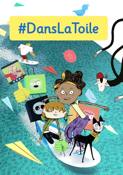 couverture de : #Dans la toile
