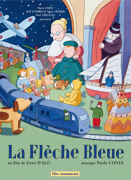 La Flèche bleue = La Freccia azzurra / Enzo D'Alò, réal. | D'Alo, Enzo. Scénariste