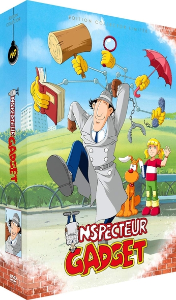 Inspecteur Gadget : Episodes 57 à 70 / Série animée de Bruno Bianchi, Jean Chalopin et Andy Heyward | Bianchi, Bruno (1955-2011). Auteur. Metteur en scène ou réalisateur. Scénariste