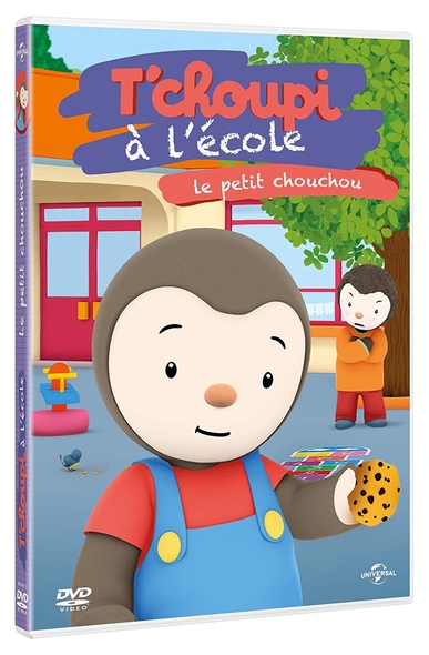 Couverture de T'choupi à l'école : le petit chouchou